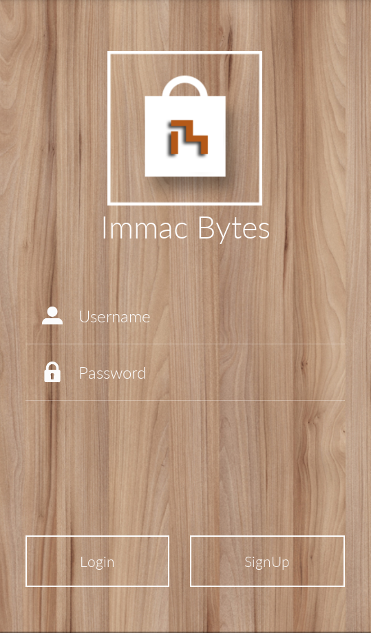 free android login app design template