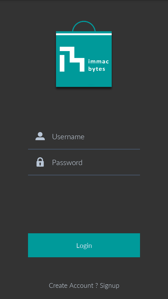 free android login app design template
