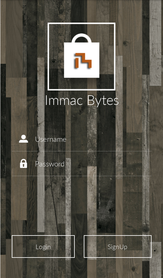 free android login app design template